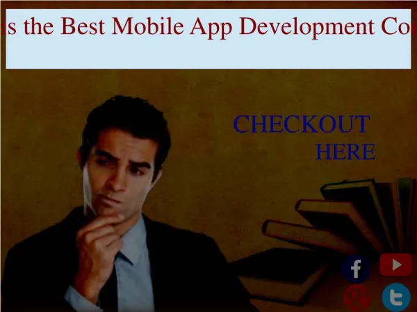 Which is the Best Mobile App Development Company in India?