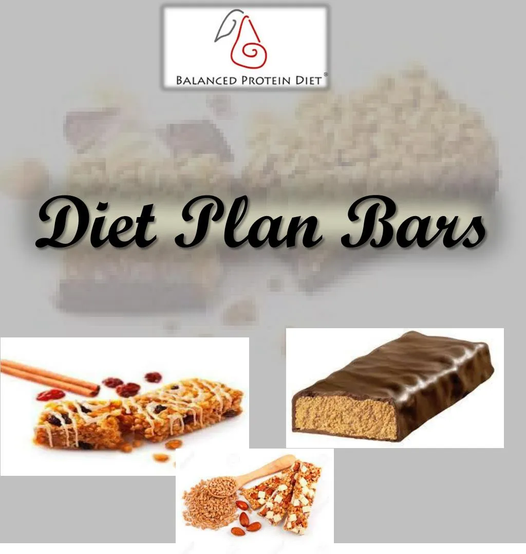 diet plan bars