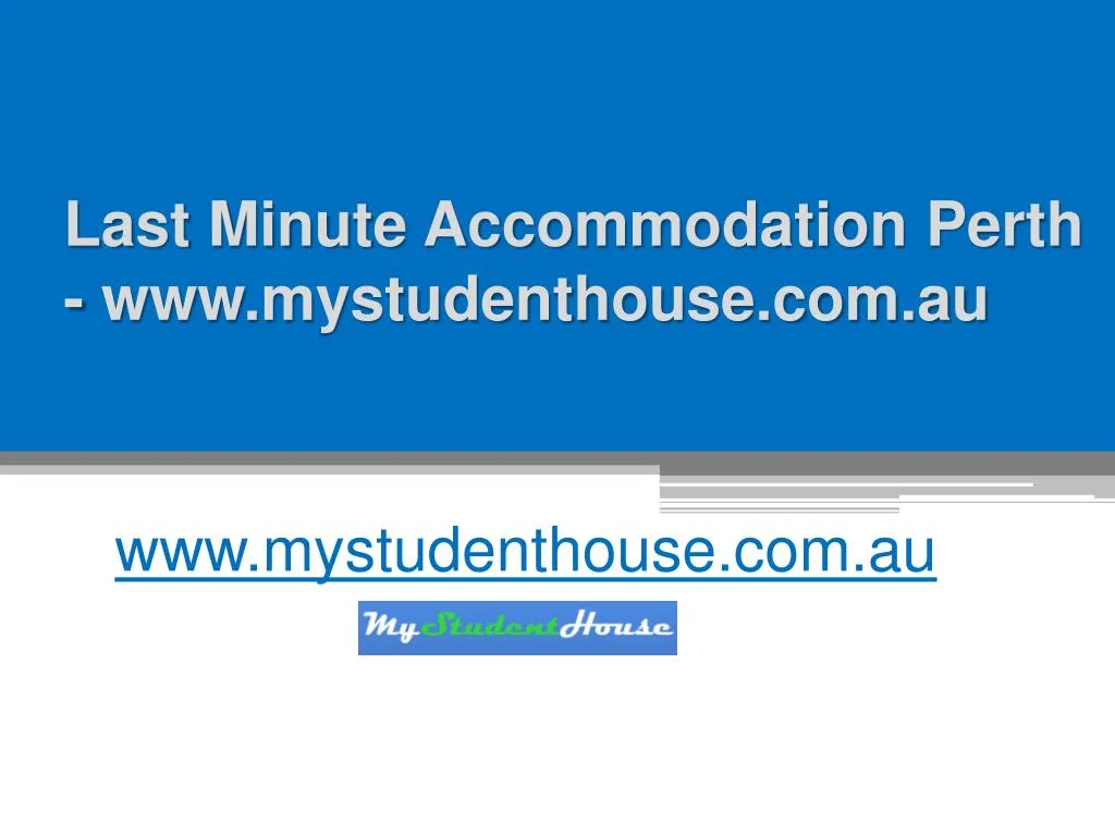 last minute accommodation perth www mystudenthouse com au