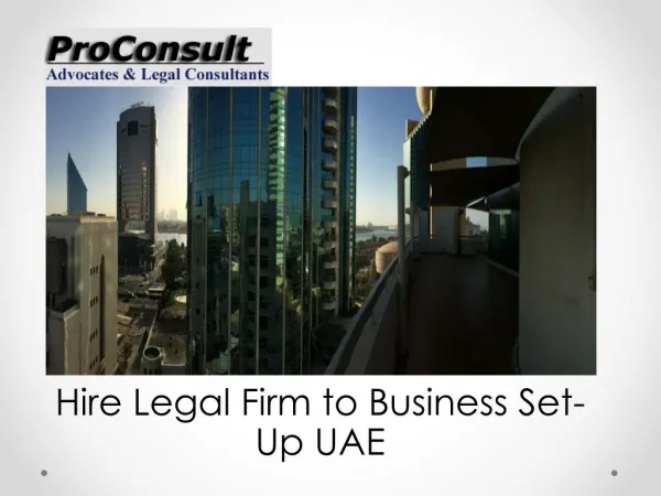 Legal Business Setup Firm