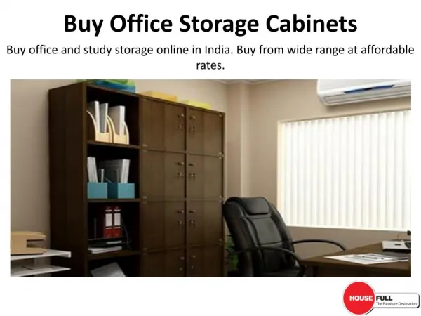 Buy office & Study Storage Online in India at Housefull.co.in
