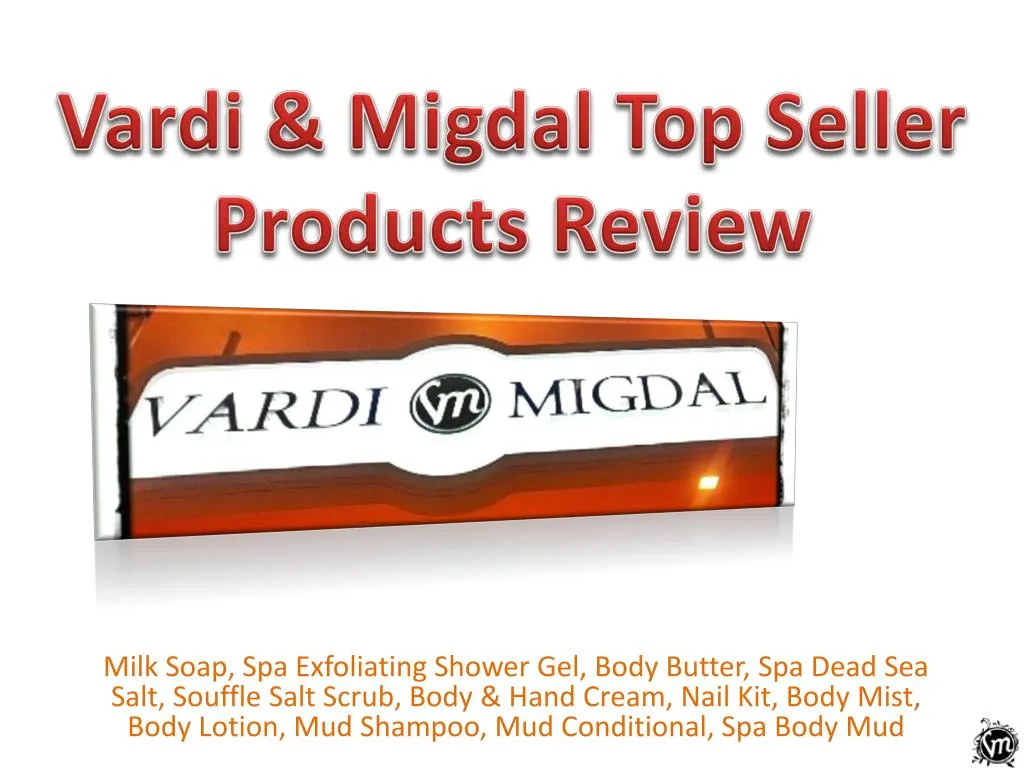 vardi migdal top seller products review