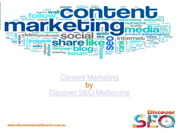 Content Marketing Services | Discover SEO Melbourne