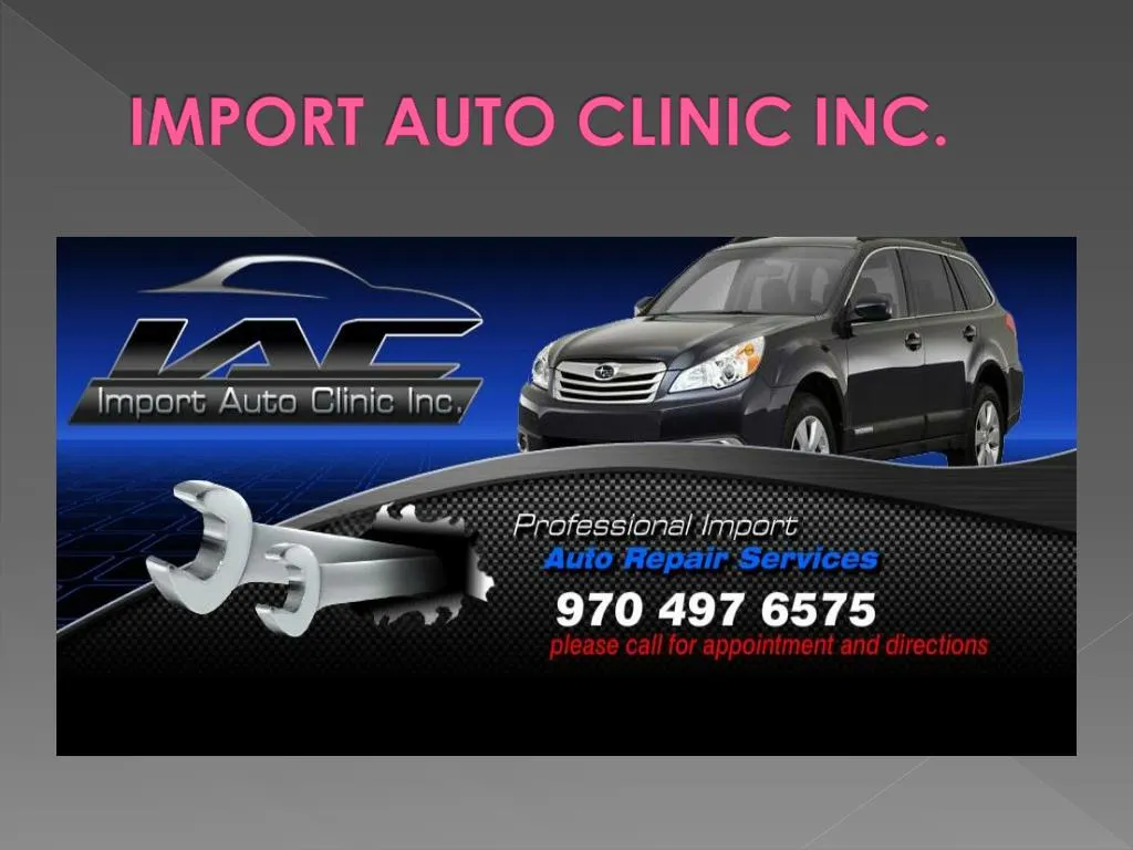 import auto clinic inc