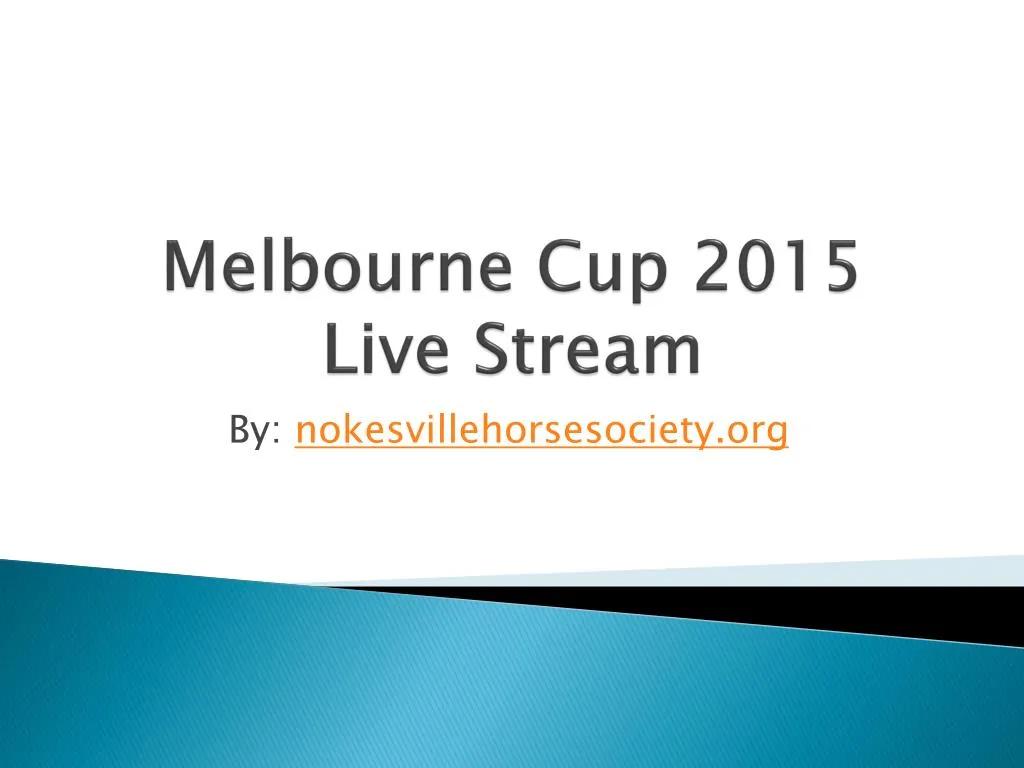 melbourne cup 2015 live stream