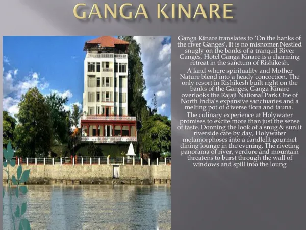 Ganga Kinare