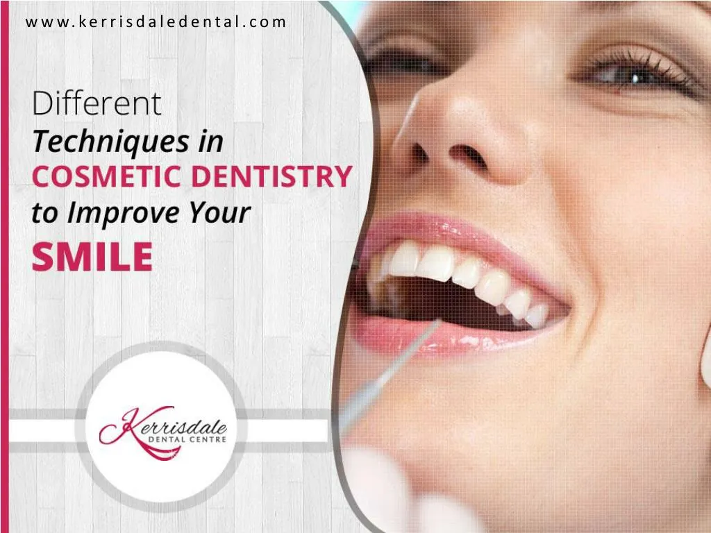 different techniques in cosmetic dentistry to improve your smile
