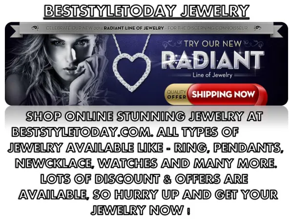 Beststyletoday luxury Jewelry