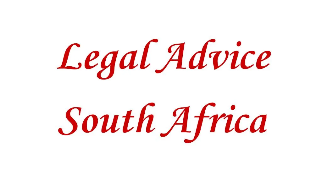 legal advice south africa