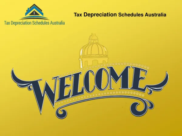 Tax Depreciation Schedules Australia for Schedule Calculator.