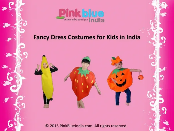 Fruit Costumes for Kids | Childrens Fancy Dress Outfits India