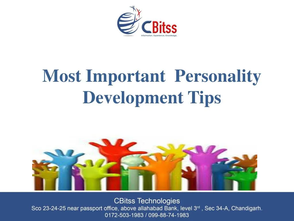 most important personality development tips