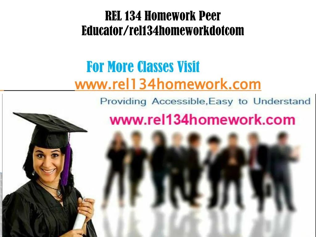 rel 134 homework peer educator rel134homeworkdotcom