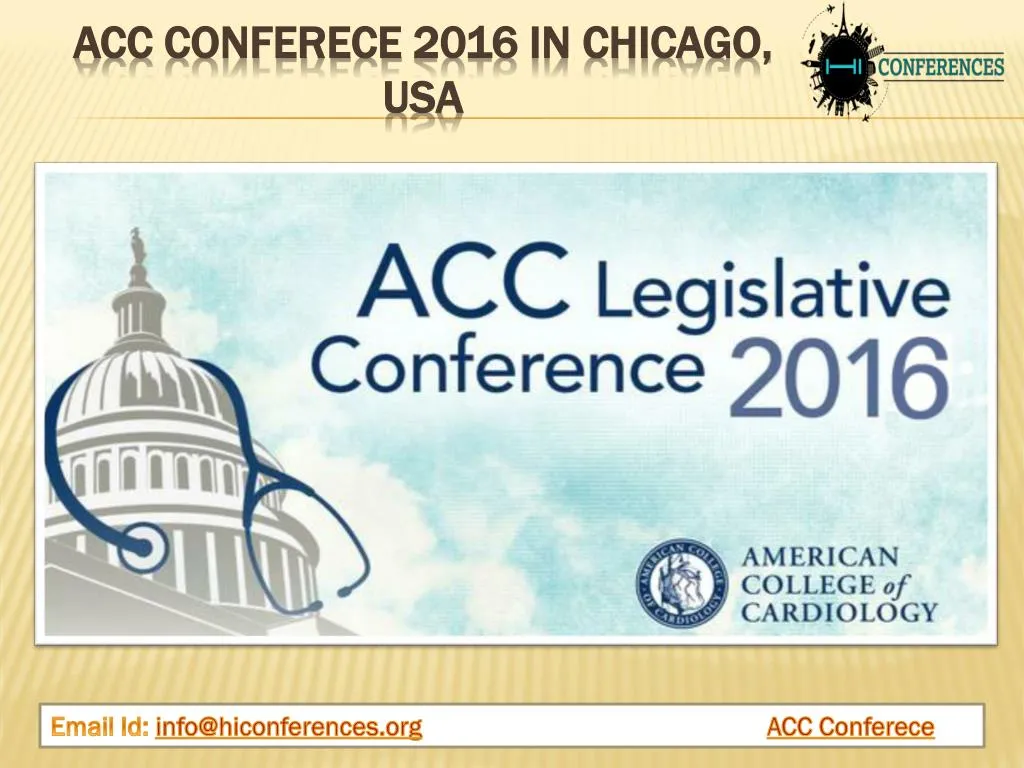 acc conferece 2016 in chicago usa