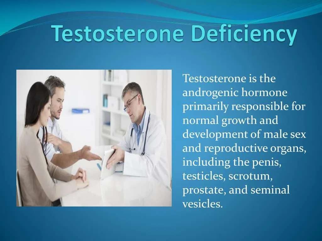 testosterone deficiency