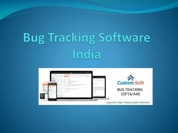Customized Bug Tracking Software