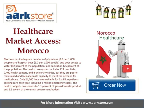 Aarkstore Healthcare Market Access Morocco