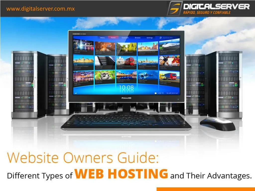 website owners guide different types of web hosting and their advantages
