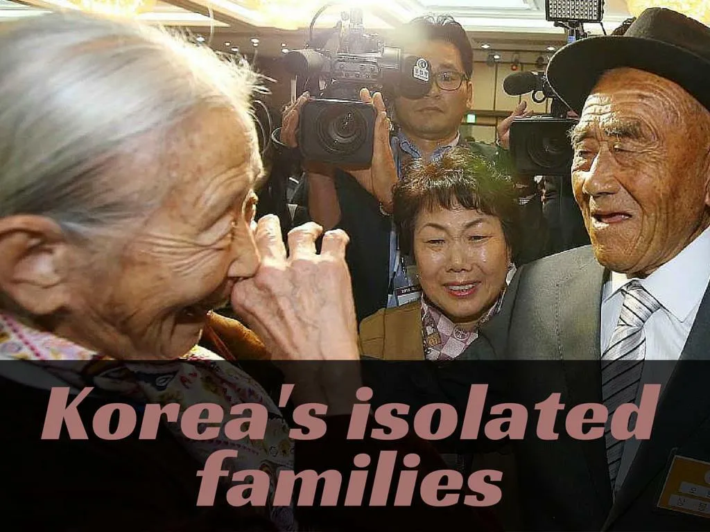 korea s divided families