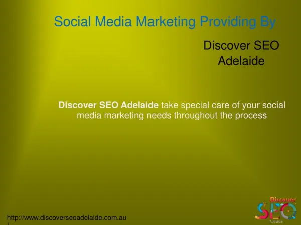 Social Media Marketing Services offer by Discover SEO Adelaide