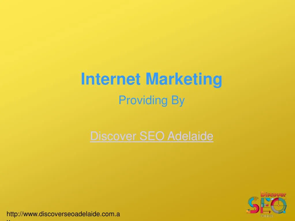 internet marketing providing by discover seo adelaide