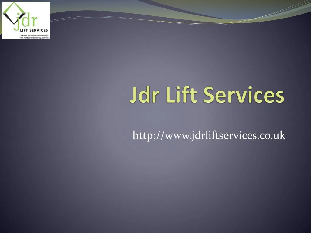 jdr lift services