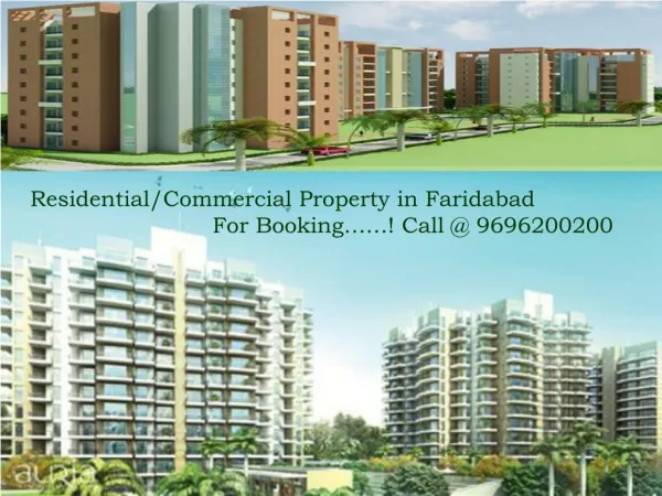 Property In Faridabad-Residential/Commercial