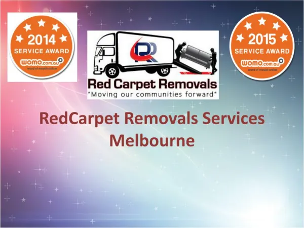 Removals Services in Melbourne