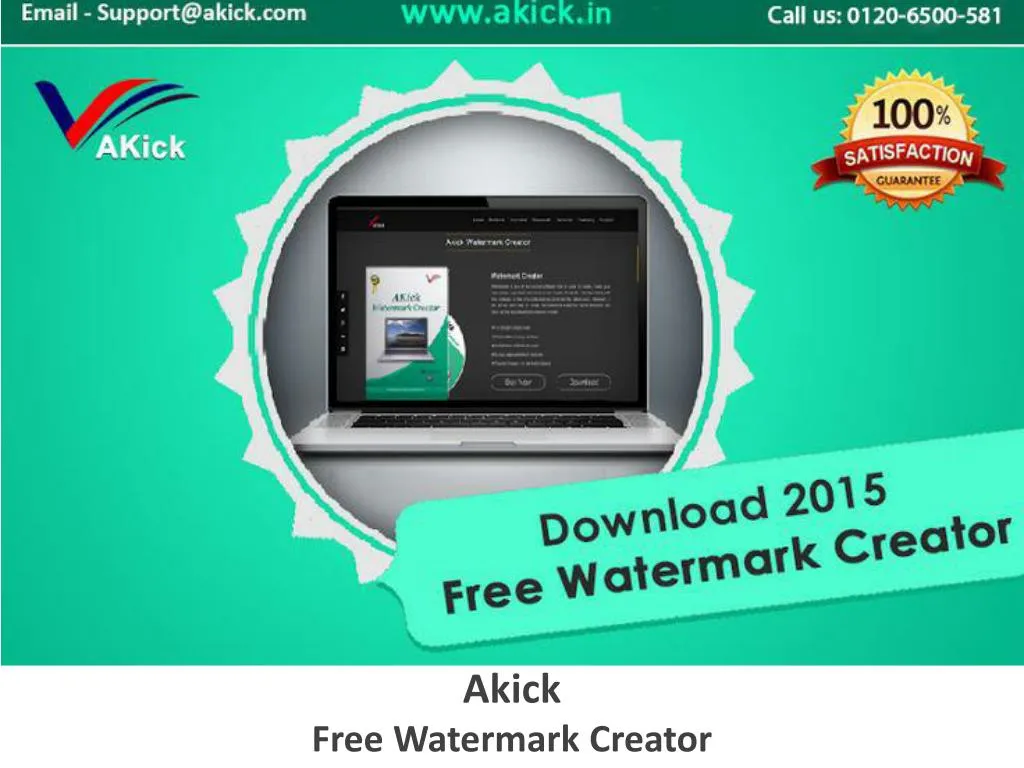 akick free watermark creator