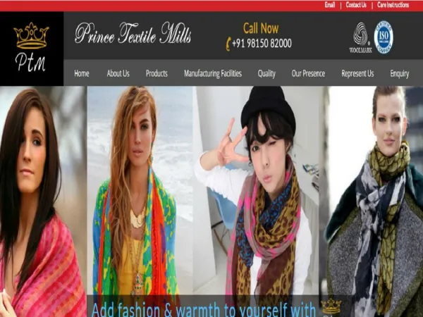 Check Shawls Manufacturers in India