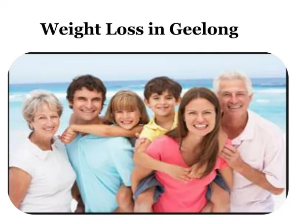 Weight Loss Geelong