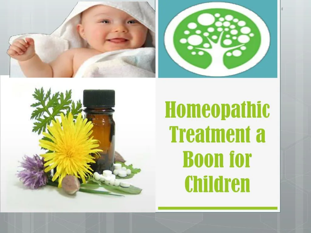 homeopathic treatment a boon for children