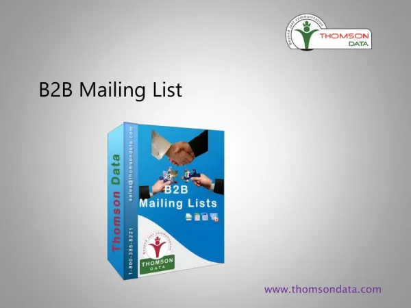 B2B Mailing Lists | Business Marketing list | Business to Business Email Lists