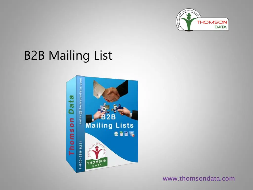 b2b mailing list