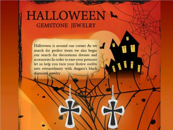 Halloween Gemstone Jewelry