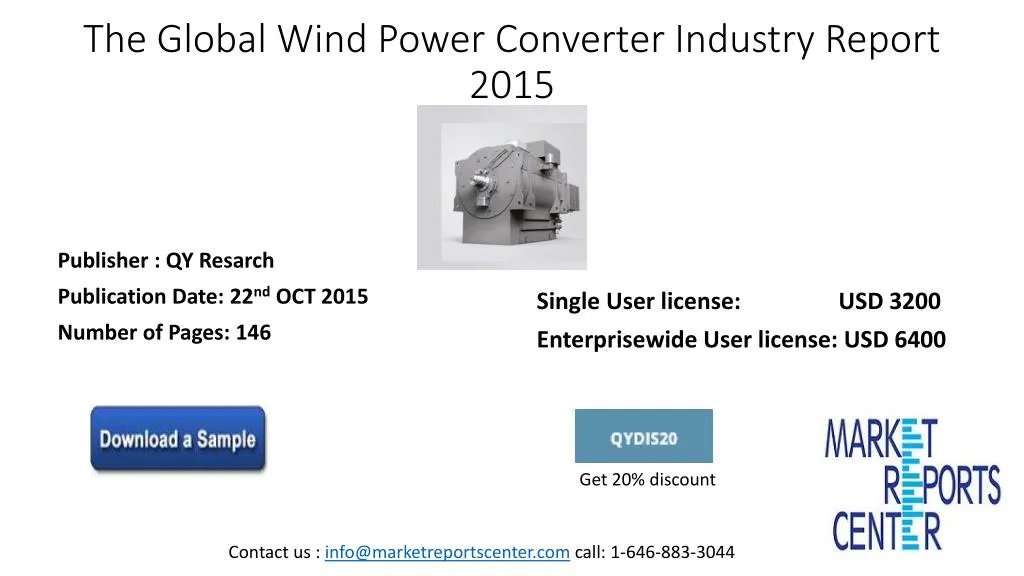the global wind power converter industry report 2015