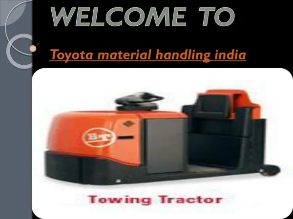 Material Handling Equipment Manufacturers India