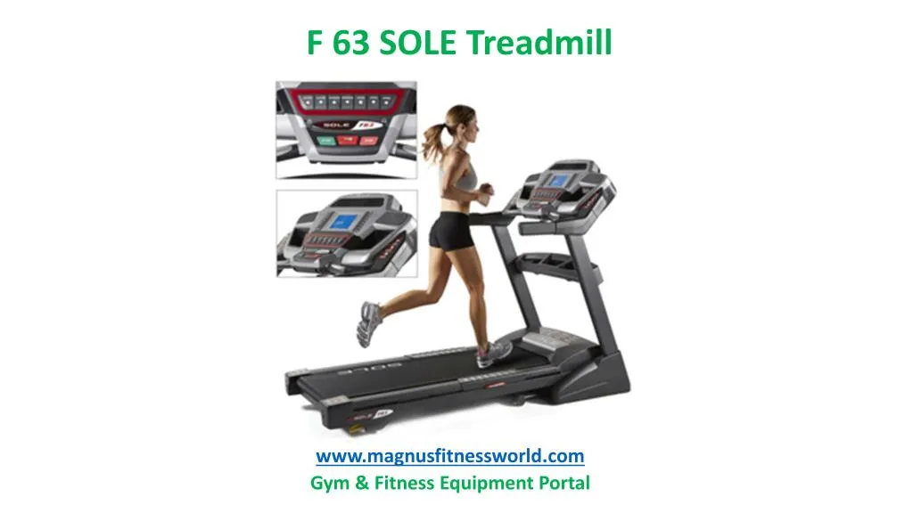 f 63 sole treadmill