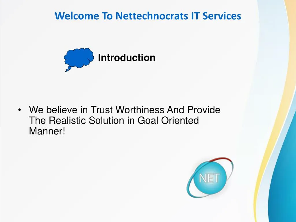 welcome to nettechnocrats it services
