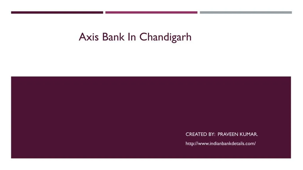 axis bank in chandigarh