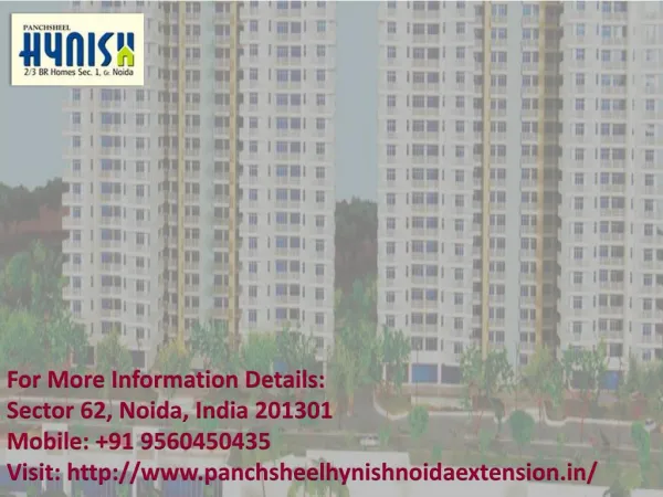 Limited Possession offer in Panchsheel Hynish Call us 91 9560450435