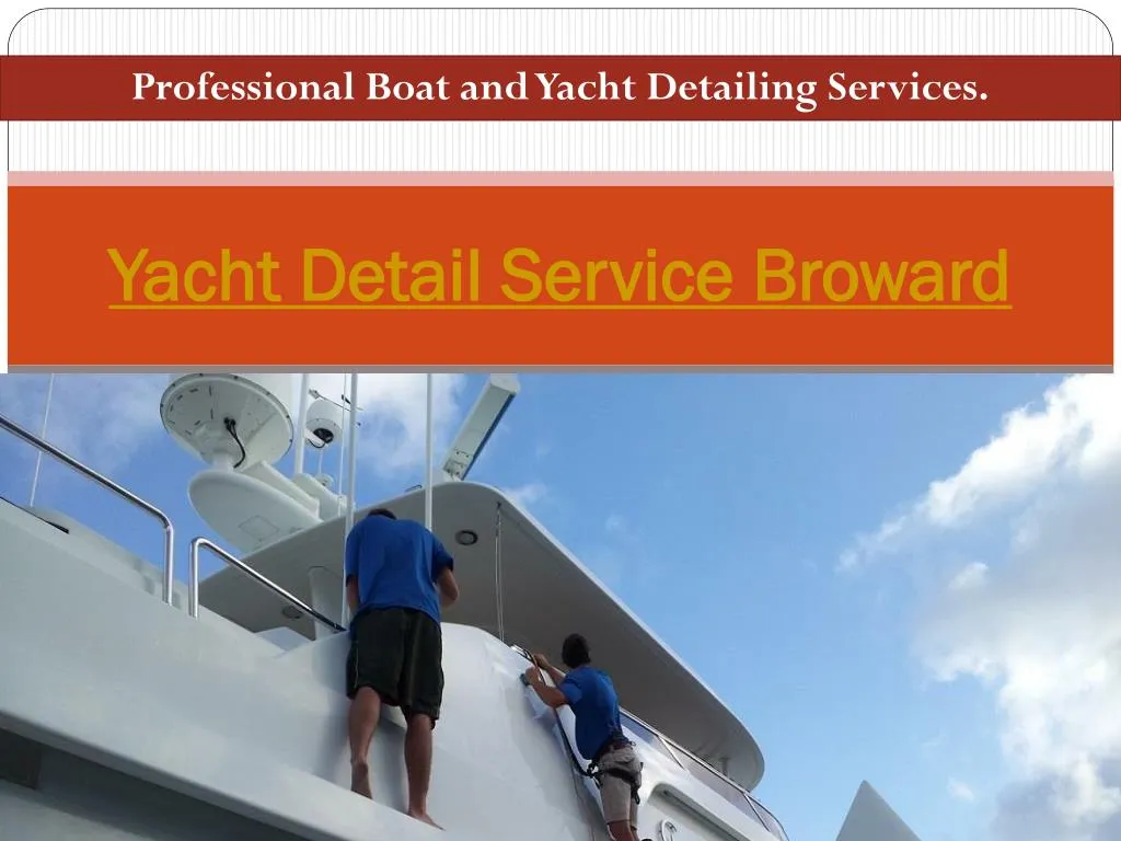 yacht detail service broward