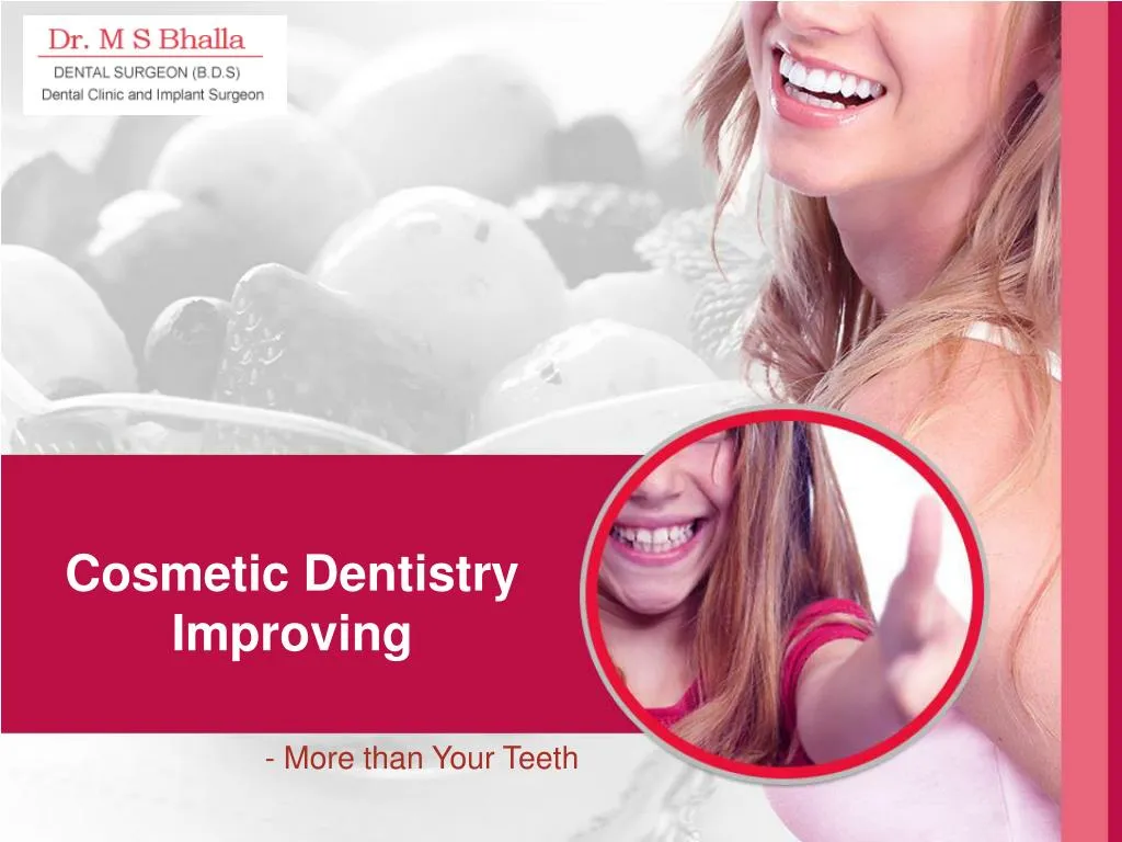 cosmetic dentistry improving