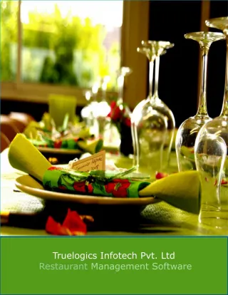 Restaurant Management software - slide 1