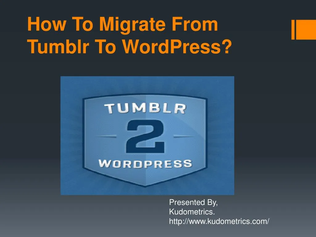 how to migrate from tumblr to wordpress