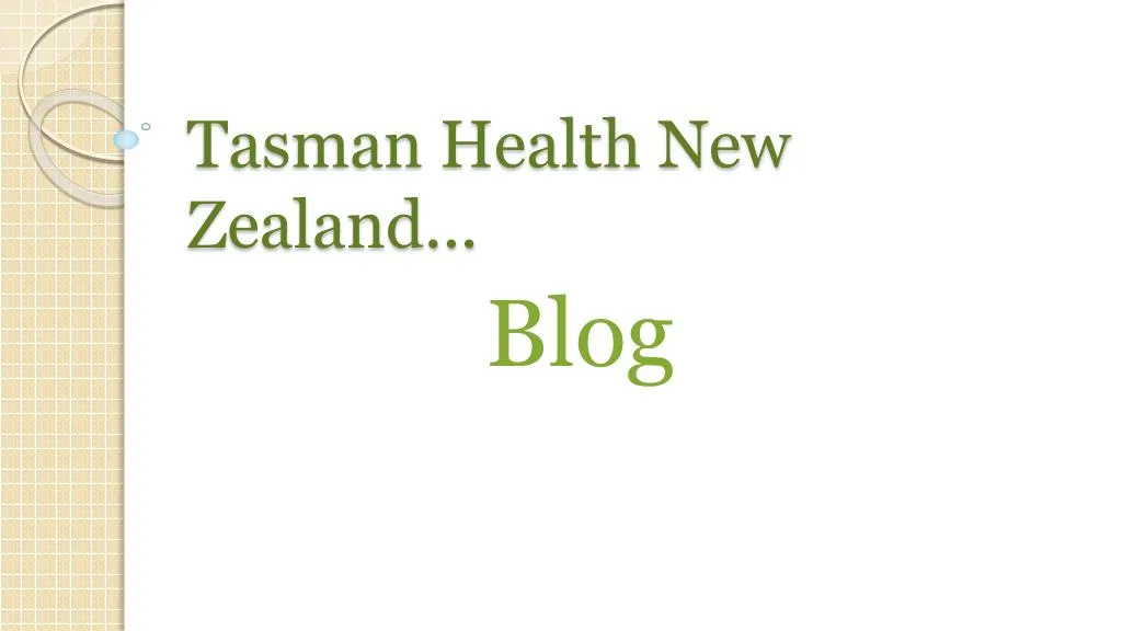 tasman health new zealand