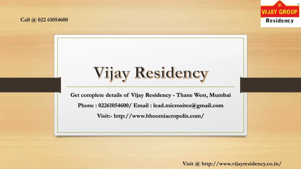 vijay residency