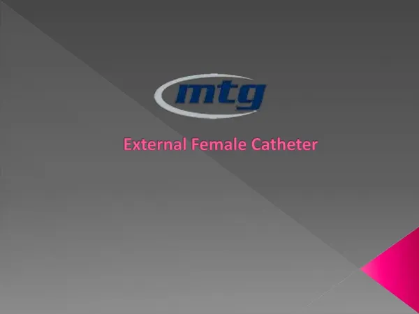 External Female Catheter