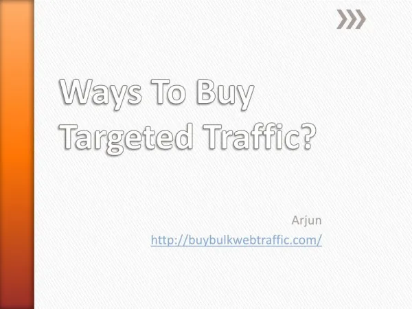 Best Tips To Drive Targeted Traffic