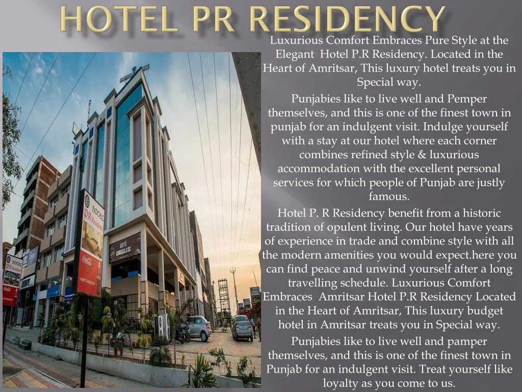 hotel pr residency